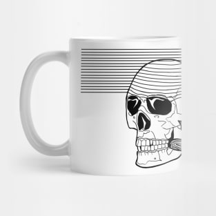 Floral Skull Mug